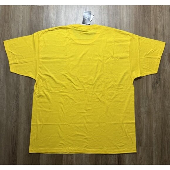 Vintage Tapout American Arrogant Yellow T Shirt Size 2XL - Picture 6 of 7